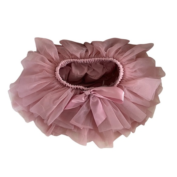 Tortoise & Rabbit Pink Ballerina Baby Toddler Tu-Tu Skirt with attached bottoms - Picture 14 of 14